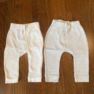 Old Navy 12-18m heavyweight waffle knit joggers
